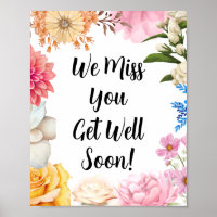 get well soon poster