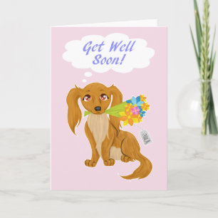 Get Well Soon Puppy Card