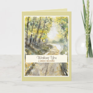 Get Well Soon Speedy Recovery Card