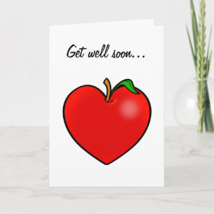 Get Well Soon to Teacher Card