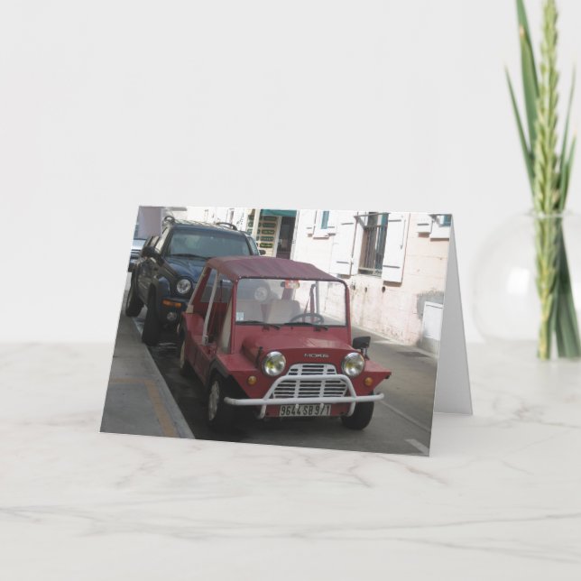 Get Well Soon - Vintage Emergency Car Card (Front)