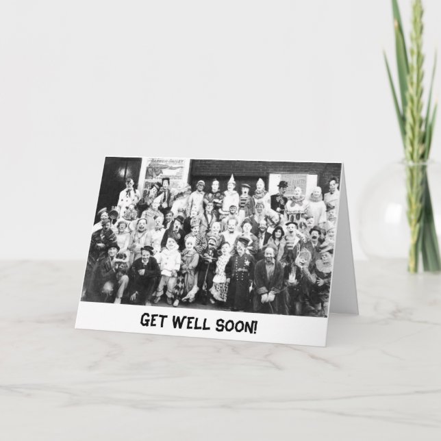 Get Well Soon - We Haven't Been the Same Card (Front)