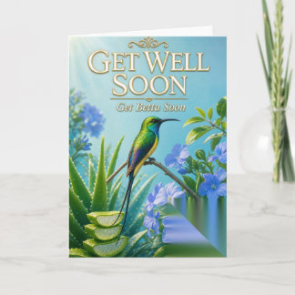 Get Well Soon with Jamaican Healing greeting cards