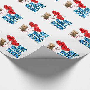 Get Well Soon Wrapping Paper