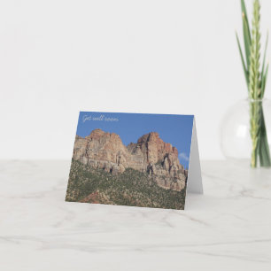 Get well soon - Zion Thank You Card
