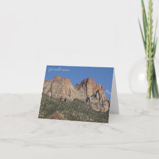 Get well soon - Zion Thank You Card