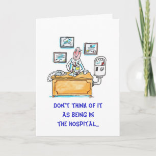 Get Well-Vacation Card