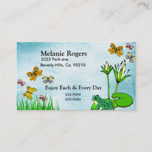 Get Well Water Pond Set Business Card