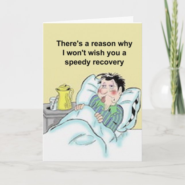 get well wish card (Front)