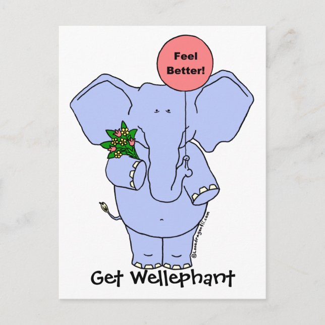 Get Wellephant Postcard (Front)
