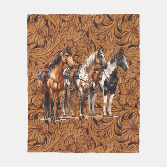 Get western fleece blanket (Front)