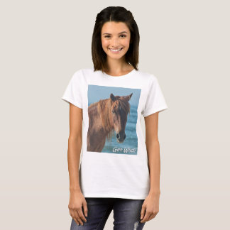 "Get Wild" Assateague wild horse t-shirt