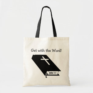 Get with The Word Tote Bag