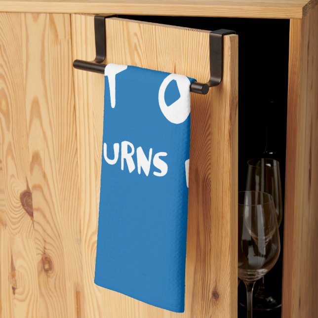 Get Yer Kilt Oot Its Burns Night Scottish Slang  Tea Towel (Thirds Fold)