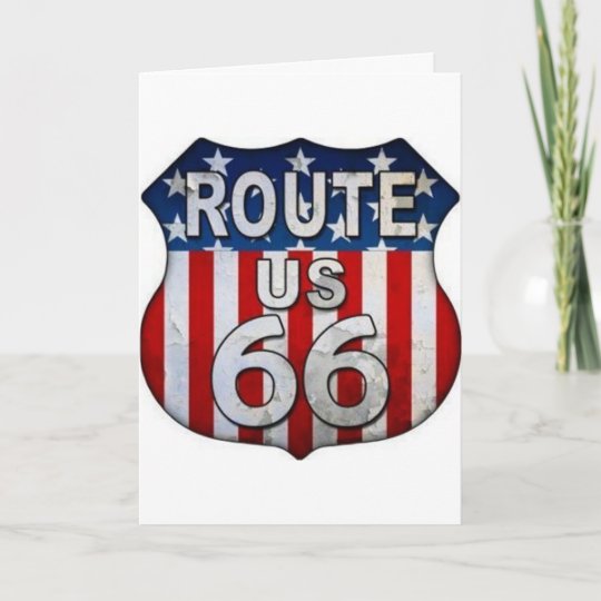 GET YOUR BIRTHDAY KICKS ON ***ROUTE 66*** CARD | Zazzle.co.uk