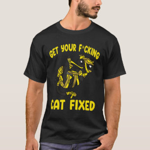 Get Your Cat Fixed Halloween Animal Rescue T-Shirt