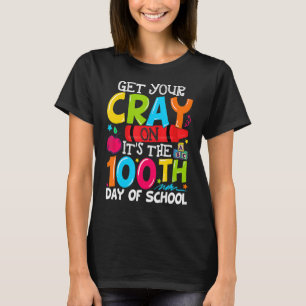 Get Your Crayon It's The 100th Day of School T-Shirt