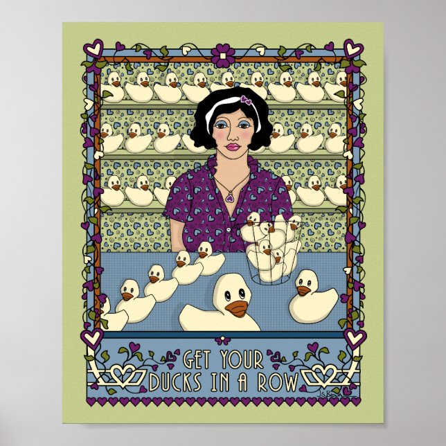 Get Your Ducks In A Row_A_8x10 Poster (Front)