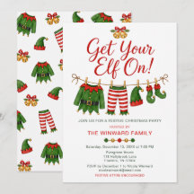 Get Your Elf On Christmas Party