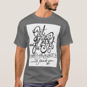 Get your flu shot public health sticker T-Shirt