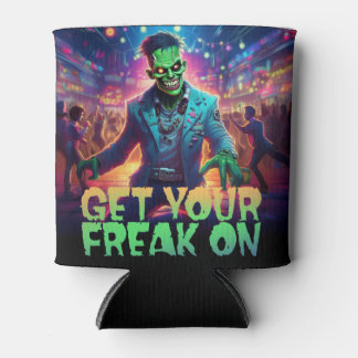 "Get Your Freak On" Halloween Monster Party Can Cooler