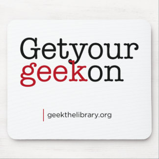 Get your geek on mouse mat