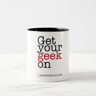 Get your geek on Two-Tone coffee mug