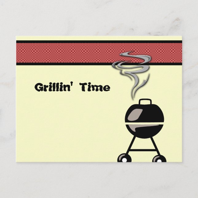 Get your GRILL ON Postcard (Front)