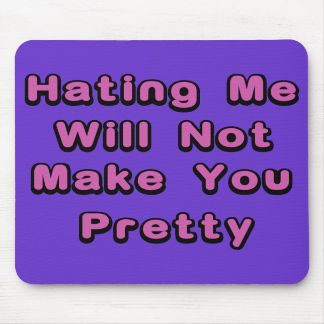 Get Your Hate On. Mouse Mat (Front)