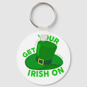 Get Your Irish On Key Ring