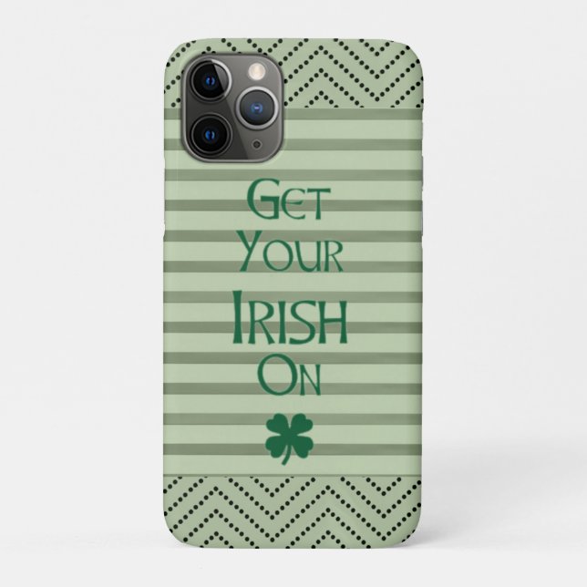 Get Your Irish On Phone Case (Back)