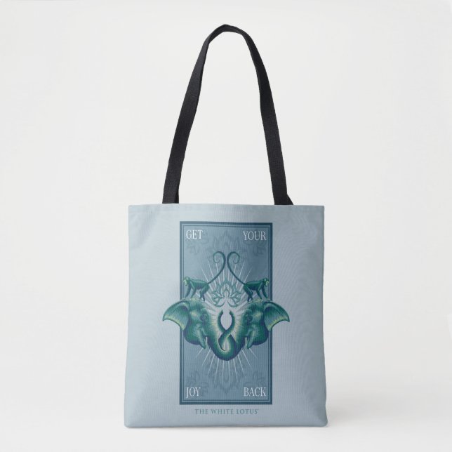 Get Your Joy Back - The White Lotus Tote Bag (Front)