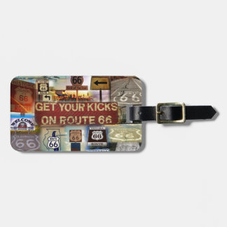 Get your Kicks on Route 66 Luggage Tag