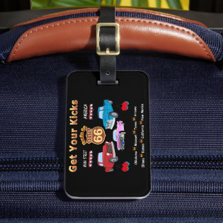 Get your kicks. Route 66  Luggage Tag