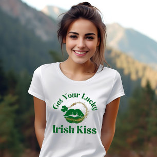 Get Your Lucky Irish Kiss Woman's T-Shirt