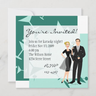 Get Your Martinis Ready! Invitation
