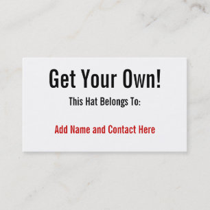 Get Your Own! Business Card