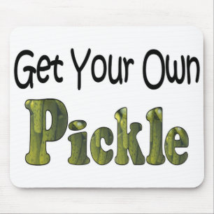 Get Your Own Pickle Mouse Mat