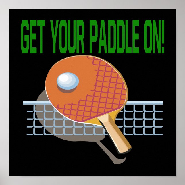 Get Your Paddle On Poster (Front)