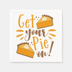 Get Your Pie On! Napkin