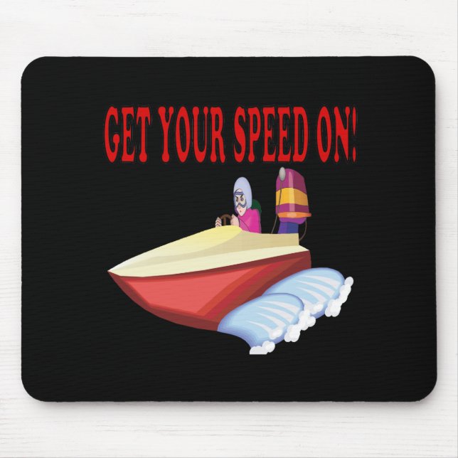 Get Your Speed On Mouse Mat (Front)