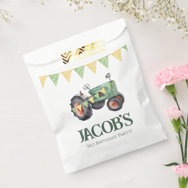 Get Your Tractor Boys Birthday  Favour Bags (Sealed)