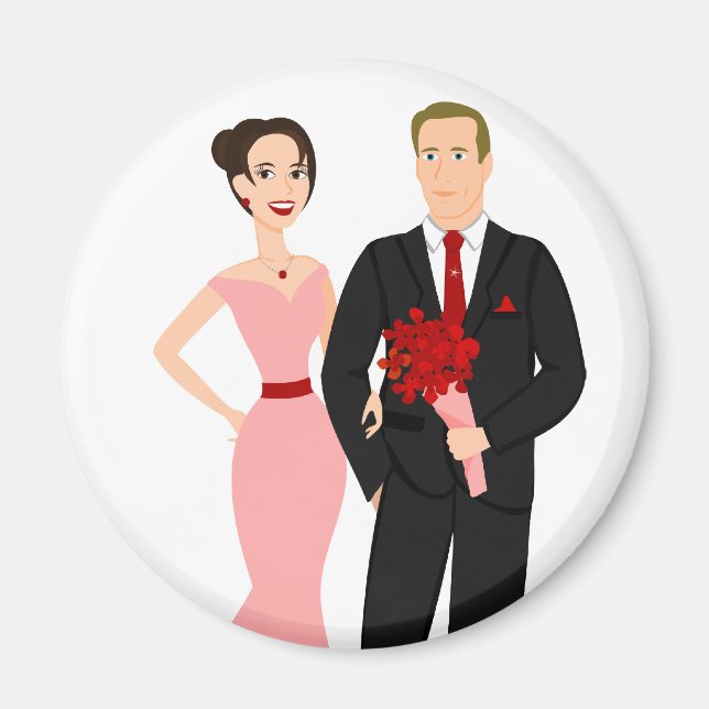Get Your Valentines Ready! Magnet (Front)
