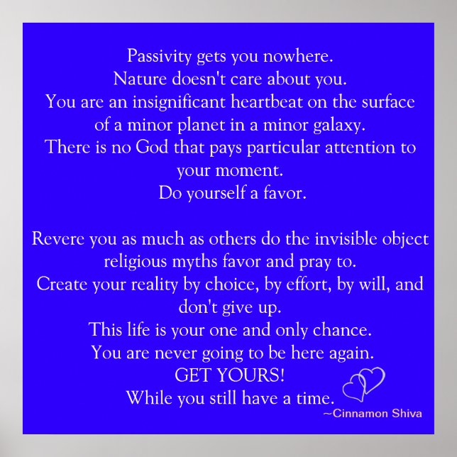 GET YOURS POSTER (Front)