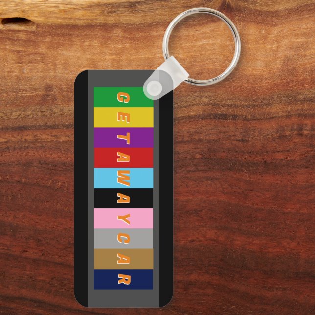 GETAWAY CAR KEY RING (Back)