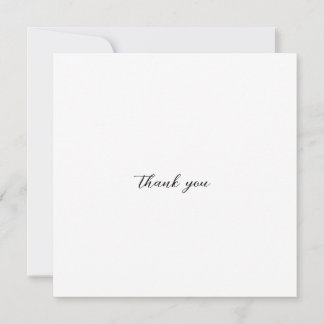 Getaway Car Thank You Card