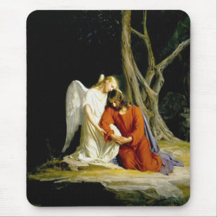 Gethsemane by Carl Heinrich Bloch 1805 Mouse Mat
