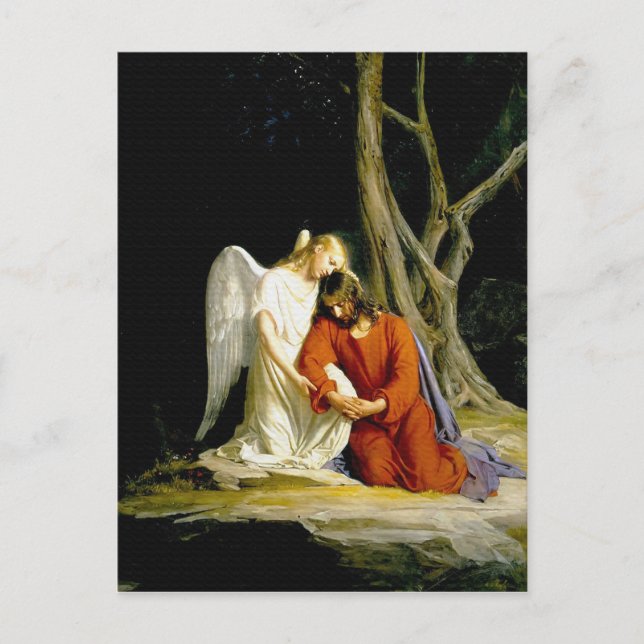 Gethsemane by Carl Heinrich Bloch 1805 Postcard (Front)