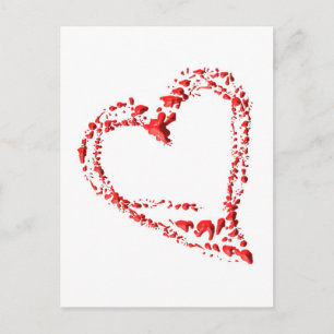 getropftes Herz Postcard
