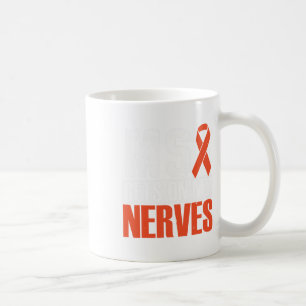 Gets On My Nerves Multiple Sclerosis Awareness 2  Coffee Mug